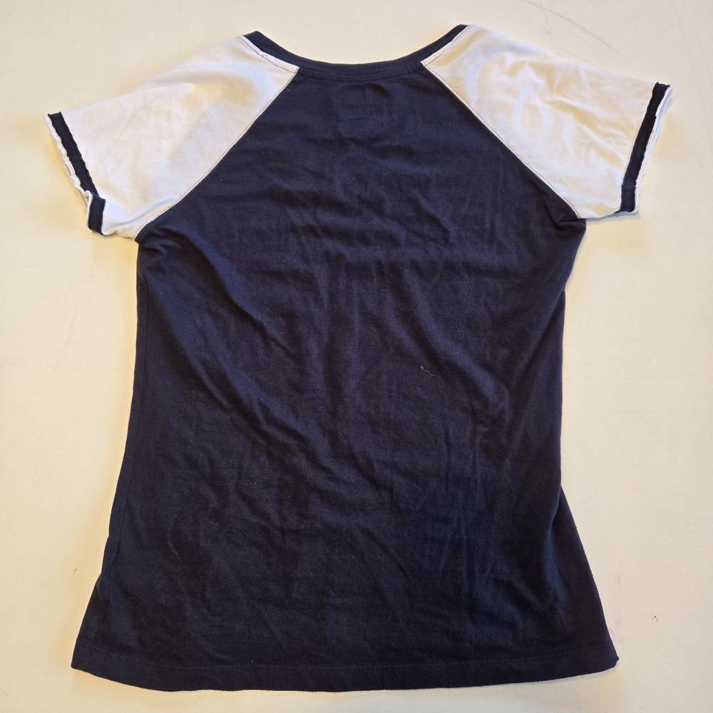 Chicago Bears Logo V-Neck Womens Tee NFL Team Apparel Size Med - Picture 5 of 7
